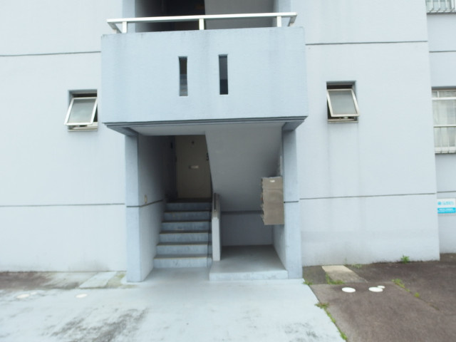 マンション光のエントランス