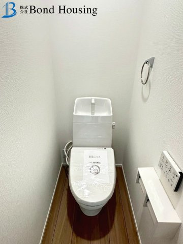 長期優良住宅で安心設計　大久保町山手台24-2期　1号棟のトイレ