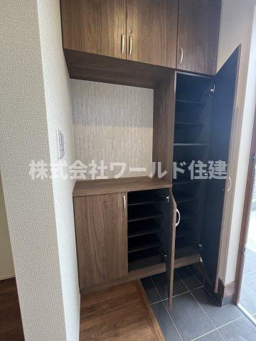 飯能市双柳第6の玄関