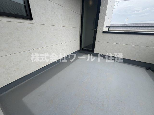 飯能市双柳第6のバルコニー