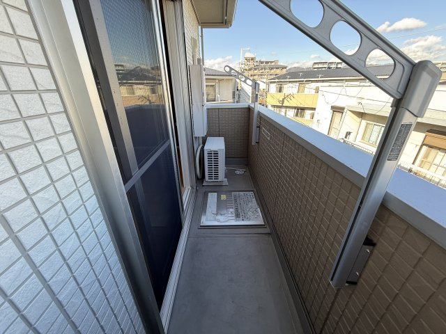 カーサ　コモドVのバルコニー