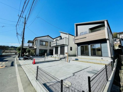【前面道路含む現地写真】 | 藤沢市用田 新築戸建 全2棟