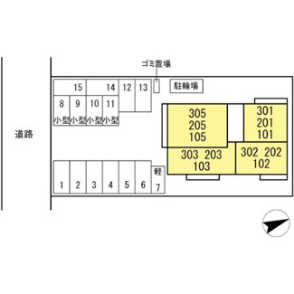 【区画図】 | サントピア新涯Ⅱ