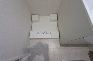 【洗面所】 | サントピア新涯Ⅱ | 洗濯機置き場