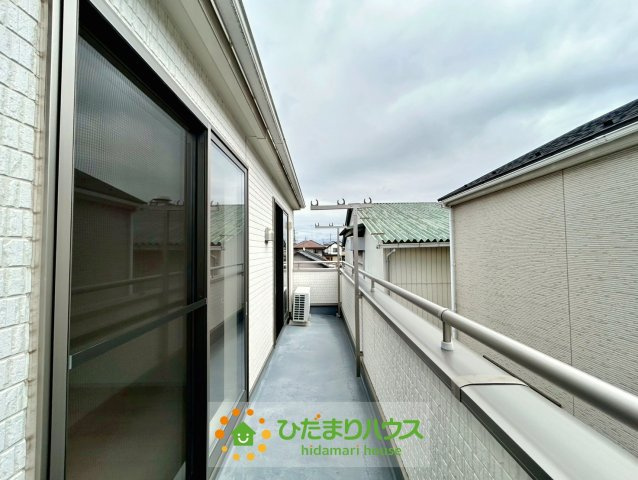 加須市久下３丁目　中古一戸建てのバルコニー