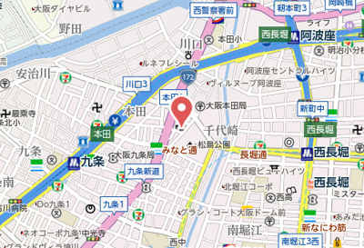 【地図】 | エスプレイス阿波座パークテラス