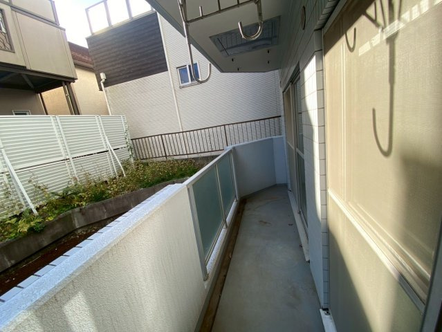 ハイツ与野のバルコニー