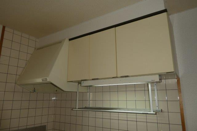 ニューシティ安本のキッチン|キッチン上収納