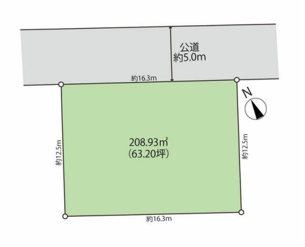 鎌倉市七⾥ガ浜東４丁⽬　売地
