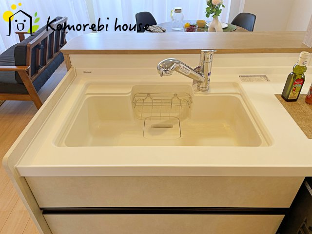 プラウド大宮日進のキッチン|コンパクトなキッチンで掃除もラクラク