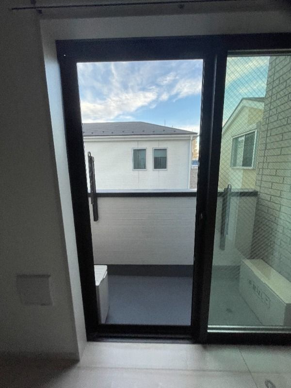 ウラノス竹の塚のバルコニー