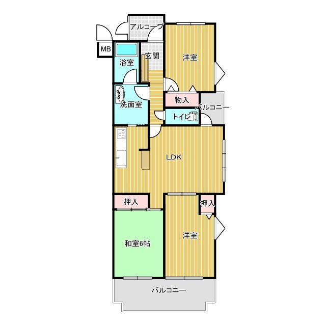 【間取り】の画像