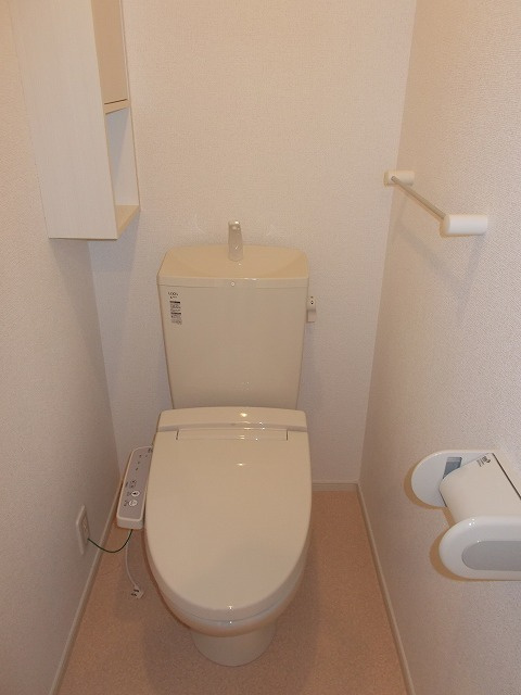 オーベルジーヌのトイレ