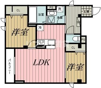 GRAND MAISON NISHICHIBAの間取り