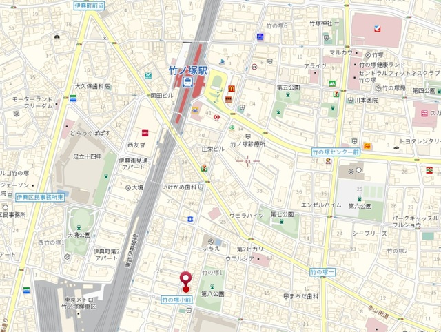 メゾン　ド　フェリシアの地図|★案内図★