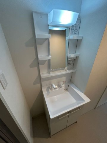 上祇園ハイツの洗面所