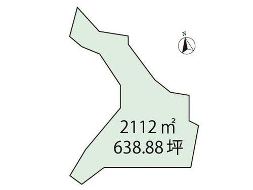 君津市高水　売地の区画図