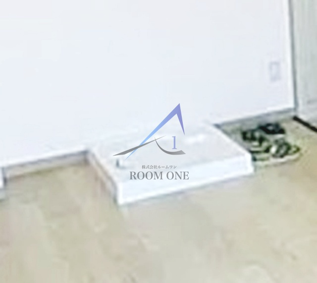 富士ハイツの設備|洗濯機置き場です。