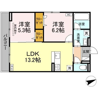 【間取り】 | サントピア新涯Ⅱ