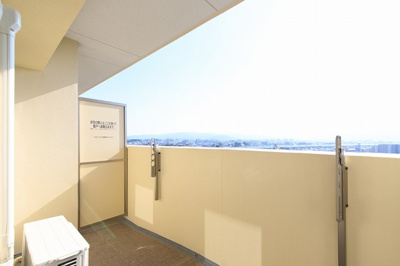 【バルコニー】 | エルココ六ツ角 | 日当たりの良いバルコニーです！