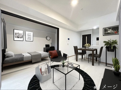 【居間・リビング】 | エルココ六ツ角 | アレンジ自由自在の広々空間です！