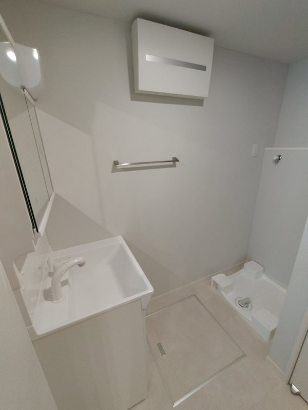 Ritornoの洗面所|洗濯機置き場