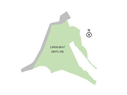 南房総市増間　売地の区画図