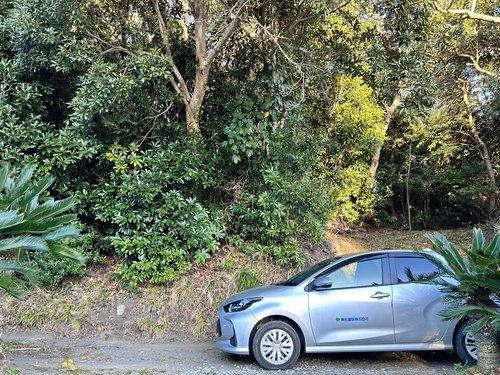 館山市佐野　売地の前面道路含む現地写真