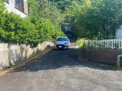 館山市浜田　売地の前面道路含む現地写真|全面道路も余裕がある広さです