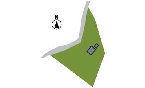 いすみ市山田　売地の区画図