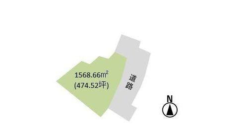 いすみ市岬町江場土　売地の区画図