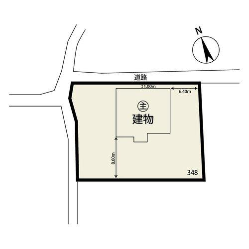 君津市黄和田畑　中古戸建の区画図|生活便利な物件♪
