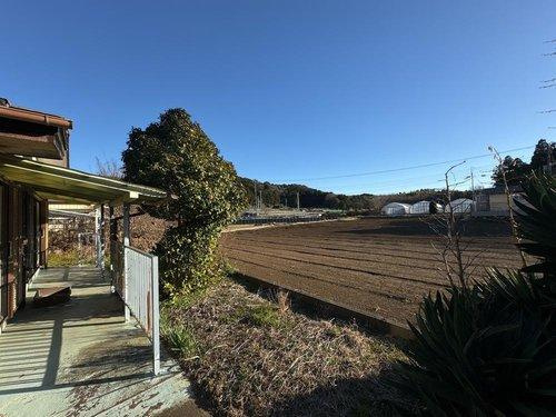 木更津市茅野　中古戸建の展望|物件からの眺望 部屋からの景観は壮大な田畑です