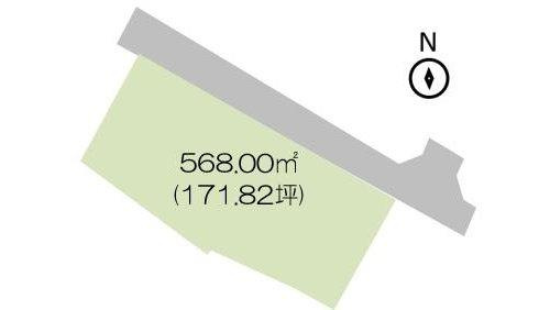 いすみ市岬町三門　中古戸建の区画図