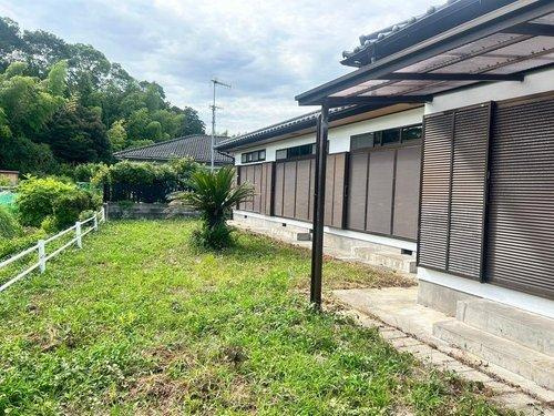 いすみ市岬町三門　中古戸建の庭