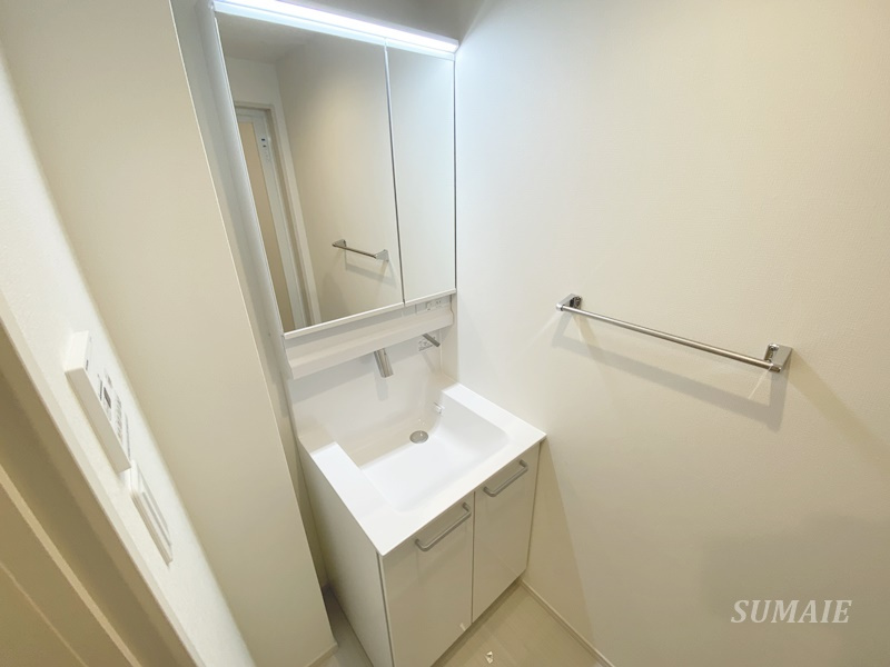 リブリ・ダイワクレストⅡの洗面所|独立洗面台です☆