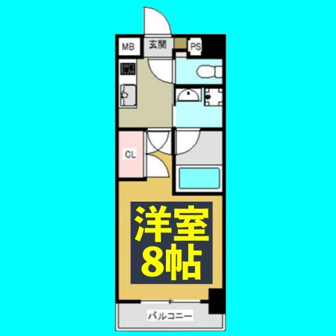 RAFFLE OZONEの間取り