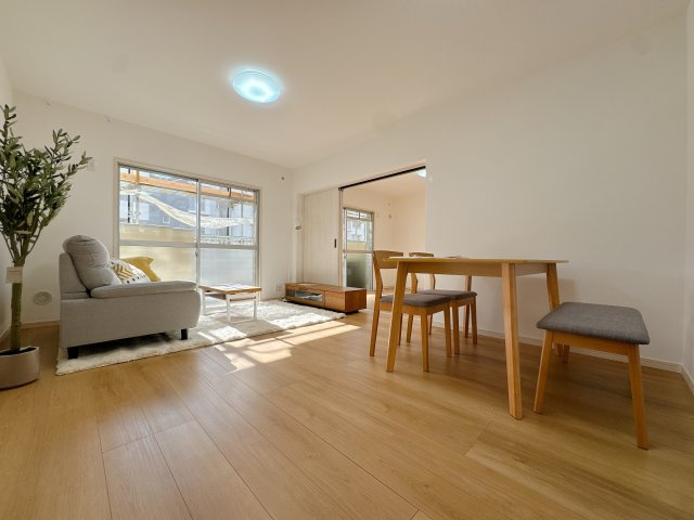 【居間・リビング】 | 奈多団地24号棟☆仲介手数料無料☆