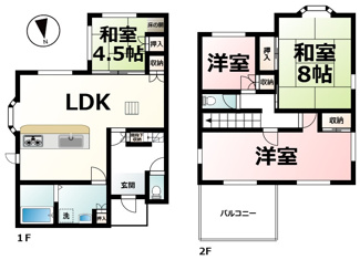 【間取り】 | 草津市追分3丁目
