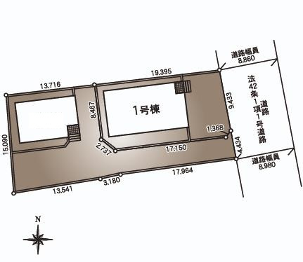 筑西市井上第1　新築戸建　1号棟の設備