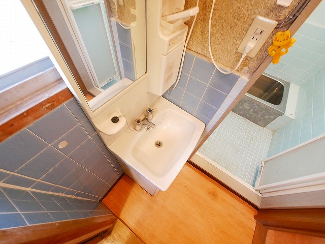 池田115貸家の洗面所