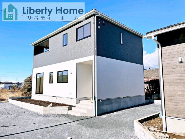 筑西市井上第1　新築戸建　2号棟の外観|ご予約をいただければ、『平日の空いた時間』『周辺物件まとめて見たい』『1件だけ見たい』ももちろん可能です♪
お気軽にお問合せください♪