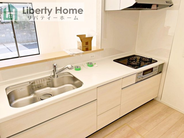 筑西市井上第1　新築戸建　2号棟のキッチン