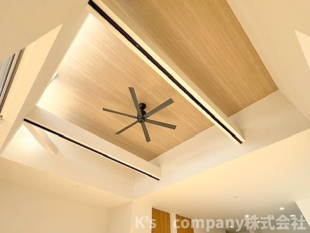 ●高座郡寒川町小谷3丁目　新築戸建のその他|空調を手助けしてくれるシーリングファン付き☆