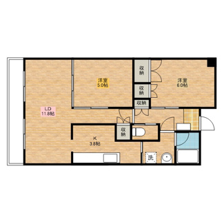 【間取り】 | 三向ハイツ元今泉