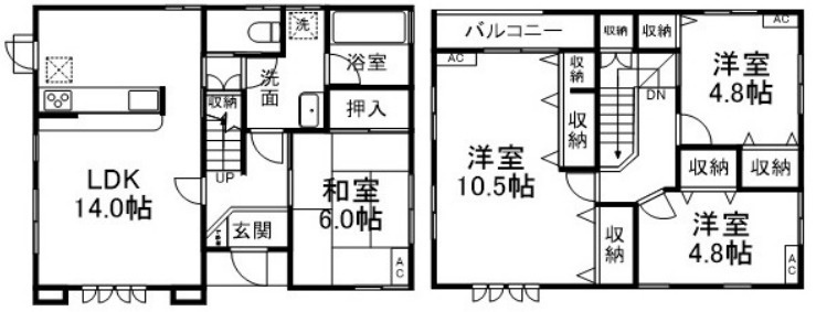 開放的な角地・お車２台駐車可・大久保町松陰　築２４年