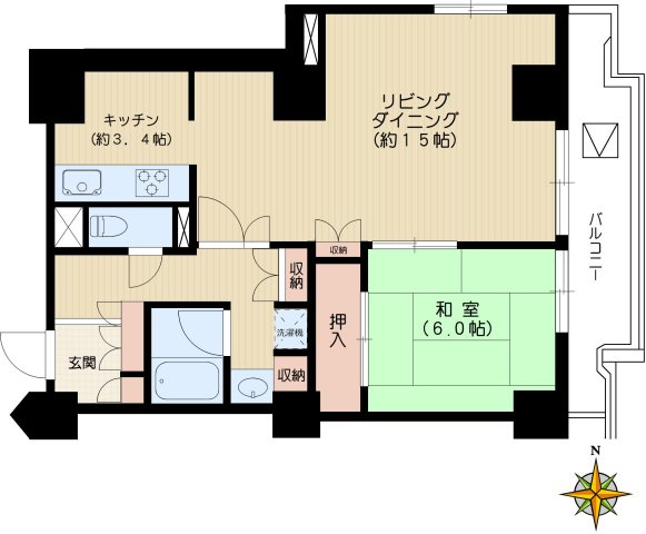 文京グリーンコートビュータワー本駒込A棟の画像