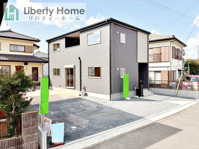 笠間市吉岡第1　新築戸建の外観|ご予約をいただければ、『平日の空いた時間』『周辺物件まとめて見たい』『1件だけ見たい』ももちろん可能です♪
お気軽にお問合せください♪