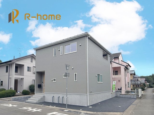 つくば市自由ケ丘第10　新築戸建て　1号棟の外観|ご予約を頂ければ、『平日』はもちろん『早朝』や『夜間』もご見学可能です♪お気軽にお申し付けください♪