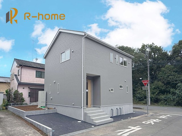 つくば市自由ケ丘第10　新築戸建て　1号棟の外観|建物完成いたしました！ご予約で『平日』や『夕方』などでもご見学可能です！